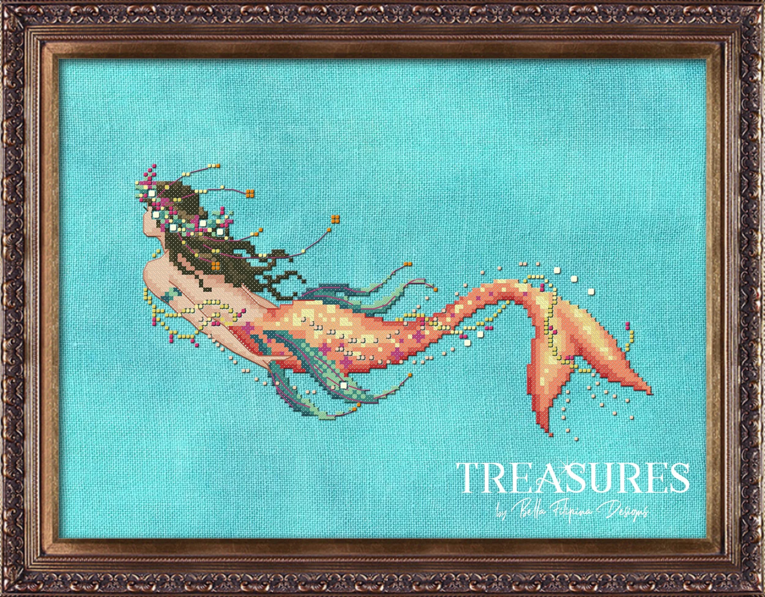 TR001 Mermaid Coraline